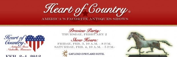 Heart of Country Antiques Show - Feb 2012