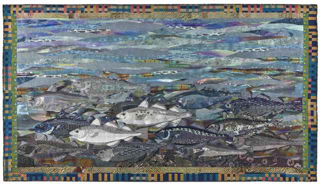 Cod, made by Ruth B. McDowell, 2002, collection of John M. Walsh, III
