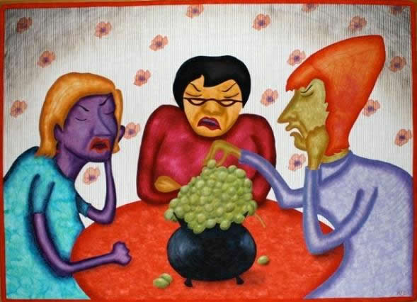 Sour Grapes - by Mary Pal