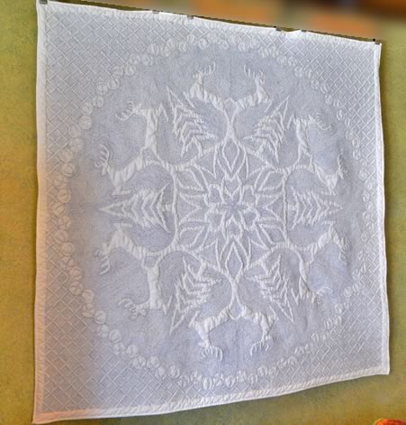 Time Latimer - Snowflake Quilt -  Semi-finished Snowflake Quilt