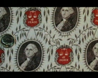 George Washington reproduction fabric Courtesy of Xenia Cord
