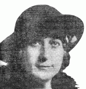 Mae Waters (Mrs. Frank N. Waters) - American Legion Auxiliary, Unit #9 President (1930)