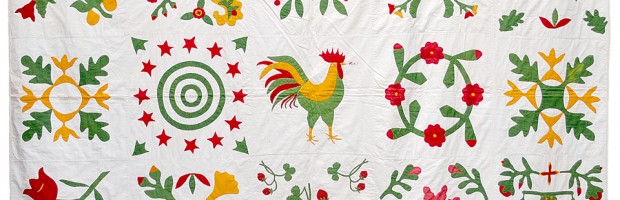 Rooster Quilt - Photo courtesy of Bill Volckening