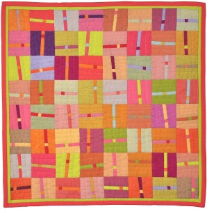 Connections (16" x 16") by Alex Anderson; sold at the AAQI Celebrity Quilt Auction